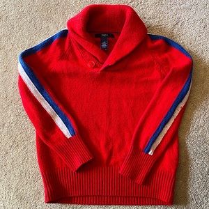 GAP Red toddler (Size XS - 5 ) cowl neck sweater